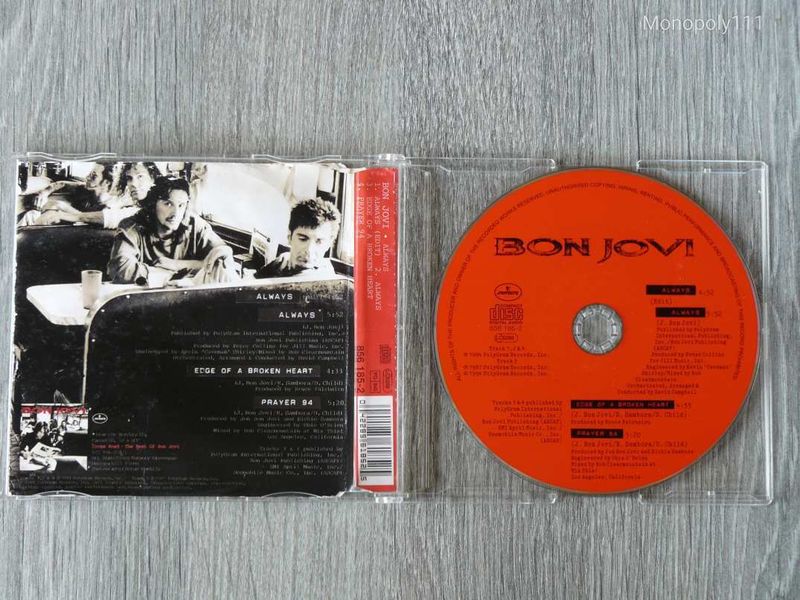 Bon Jovi - Always maxi CD