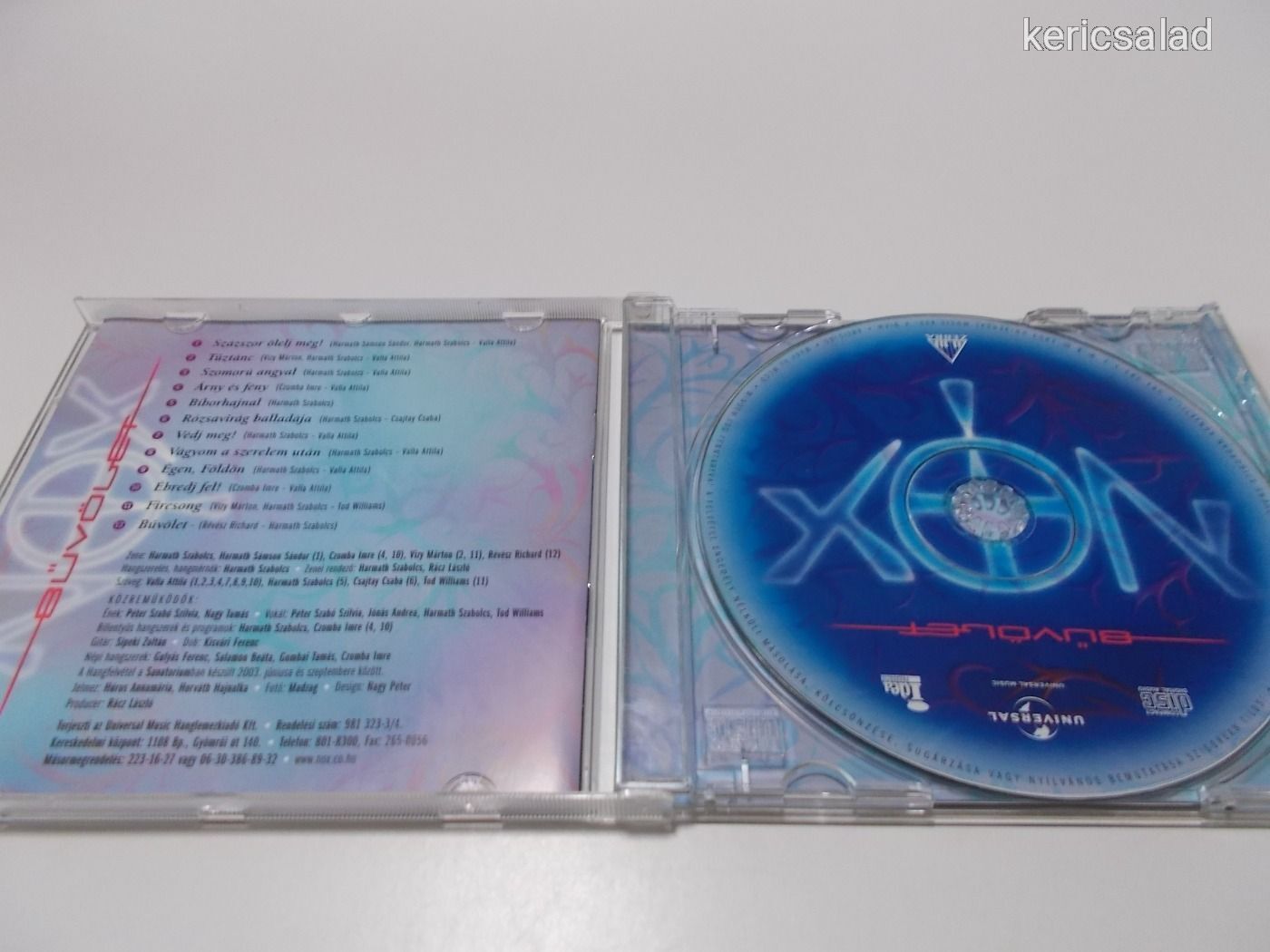 Nox: Bűvölet cd 2003