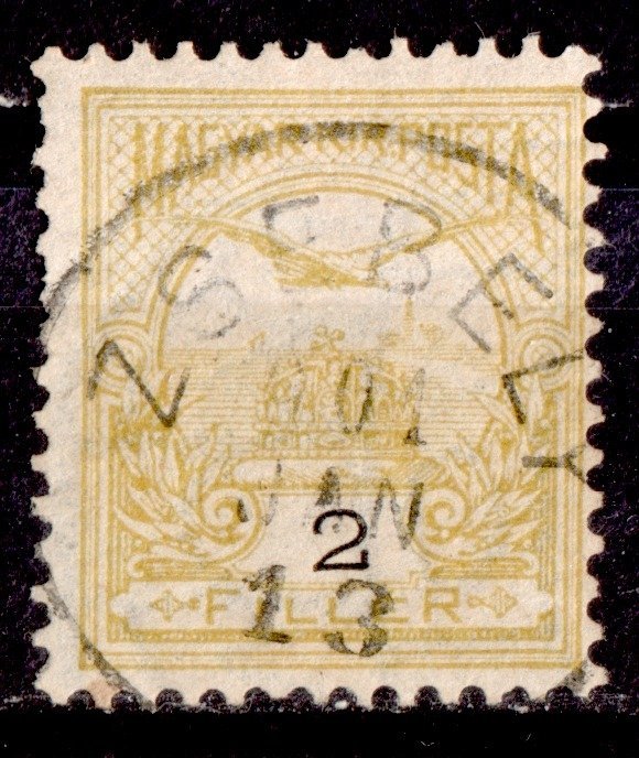 1900 turul ZSEBELY bélyegzés Széphely Bánság Romania Gudlin E3.20 / 30 pont (b10)