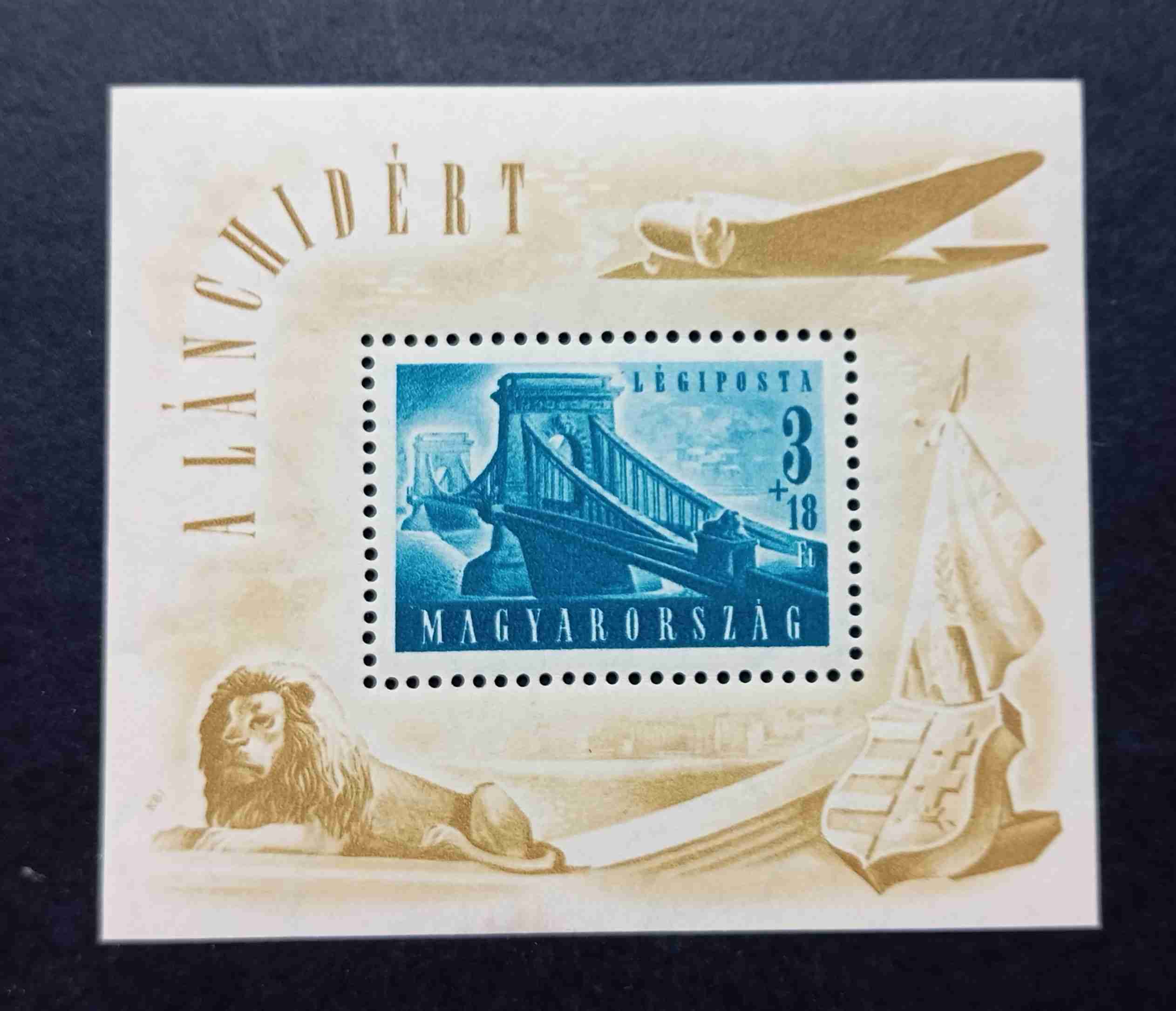 Magyarország 1948 Lánchíd II. ** G3