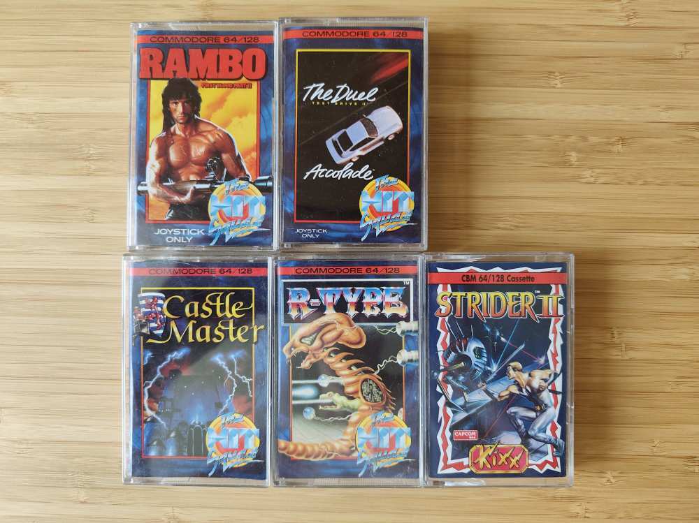 Commodore 64 kazetta játékok, C64