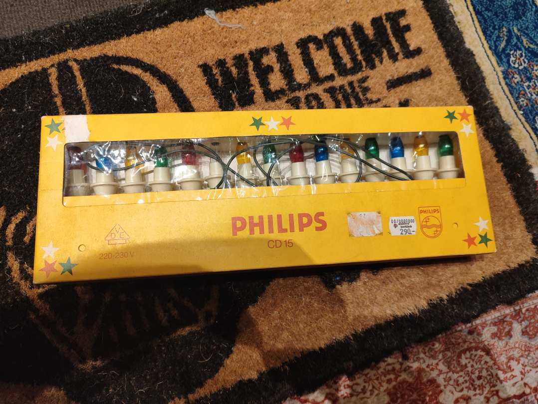 Retró izzósor Philips cd 15