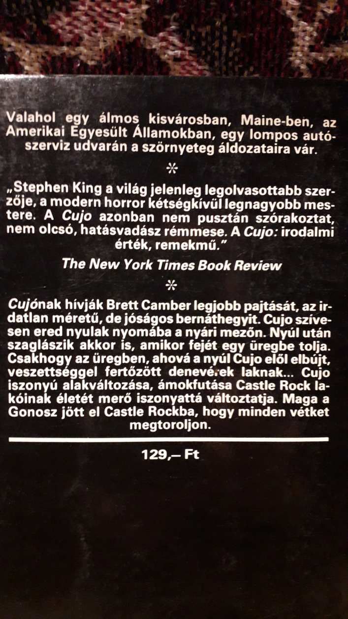 XI_1668 Stephen King: Cujo