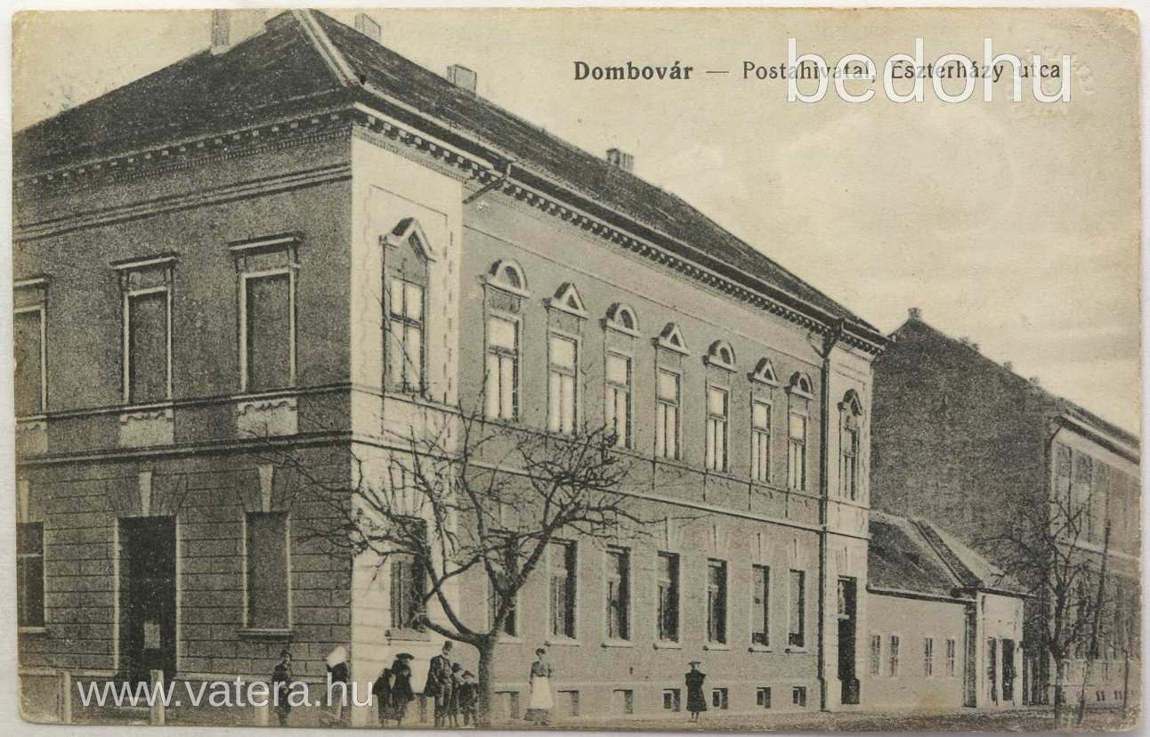 Dombóvár, Postahivatal, Eszterházy utca.