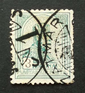 Magyarország 1900 Turul 3 K (S)ZATMÁR H