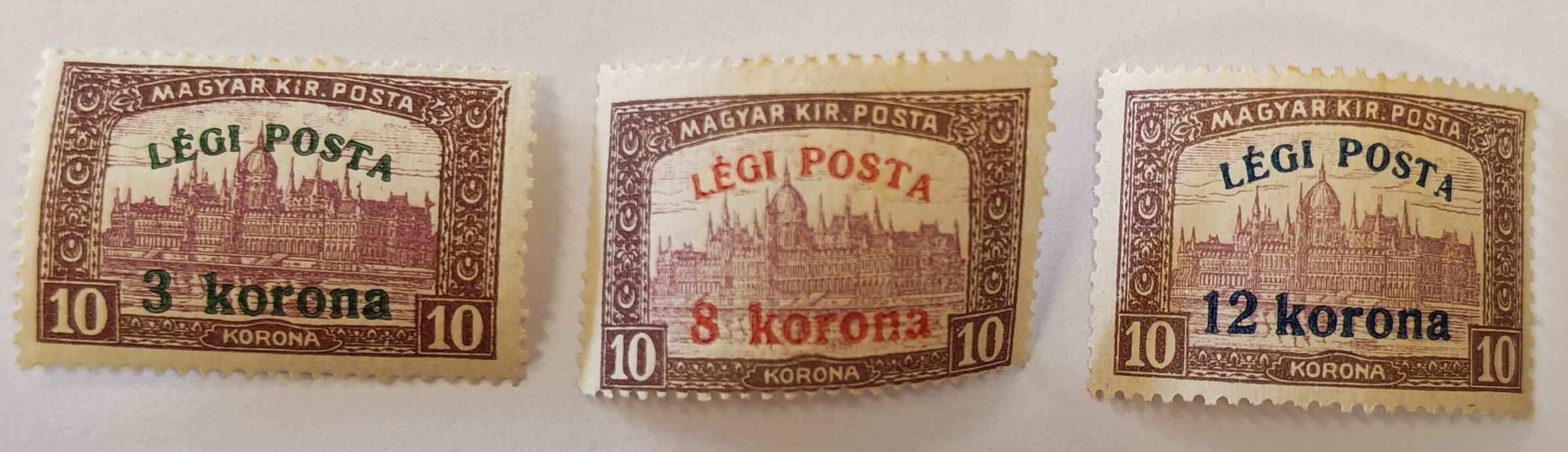 1920 Légiposta Teljes Sor (**)