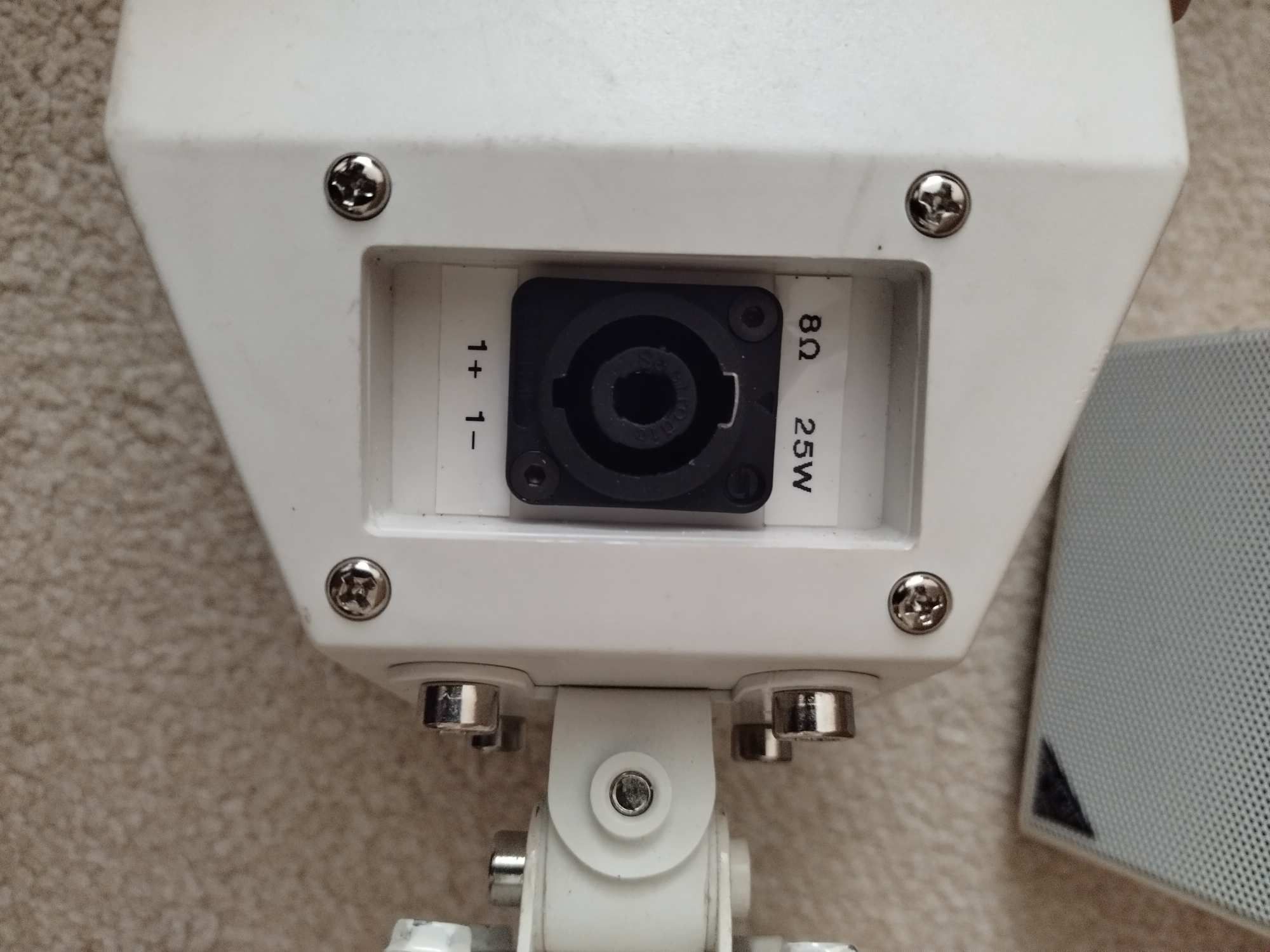 2db ECLER AMBIT 103 hangsugárzó fehér 25W 8ohm