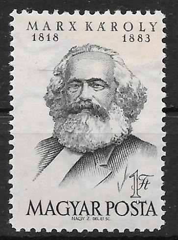 1953 Marx bélyeg
