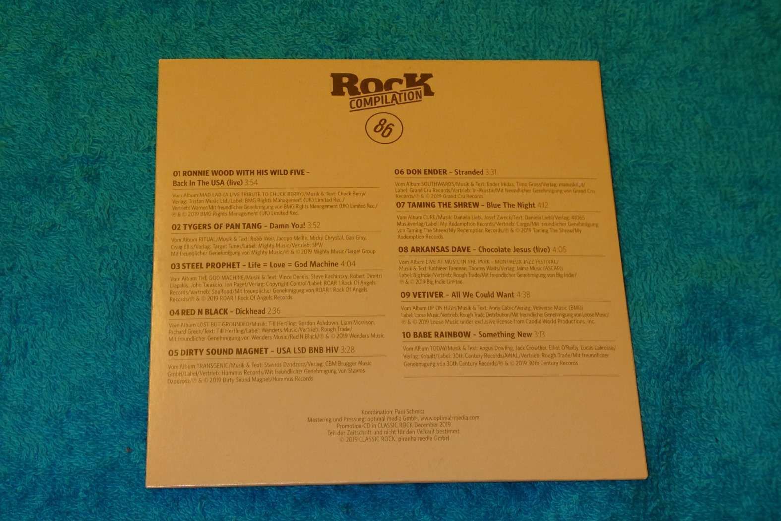 Classic Rock Compilation 86 CD