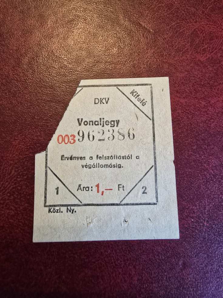DKV vonaljegy