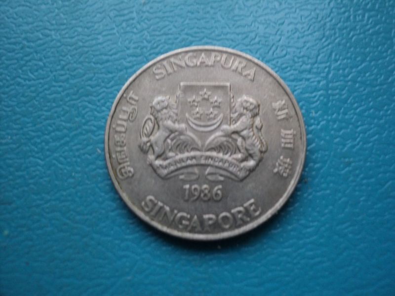 Szingapúr, 20.- Cent, 1986.