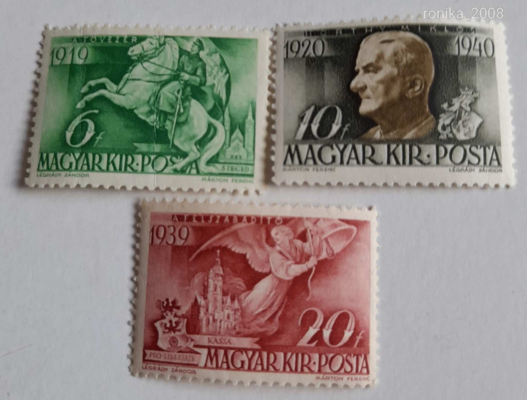 1940 Kormányzói 20 éves évforduló