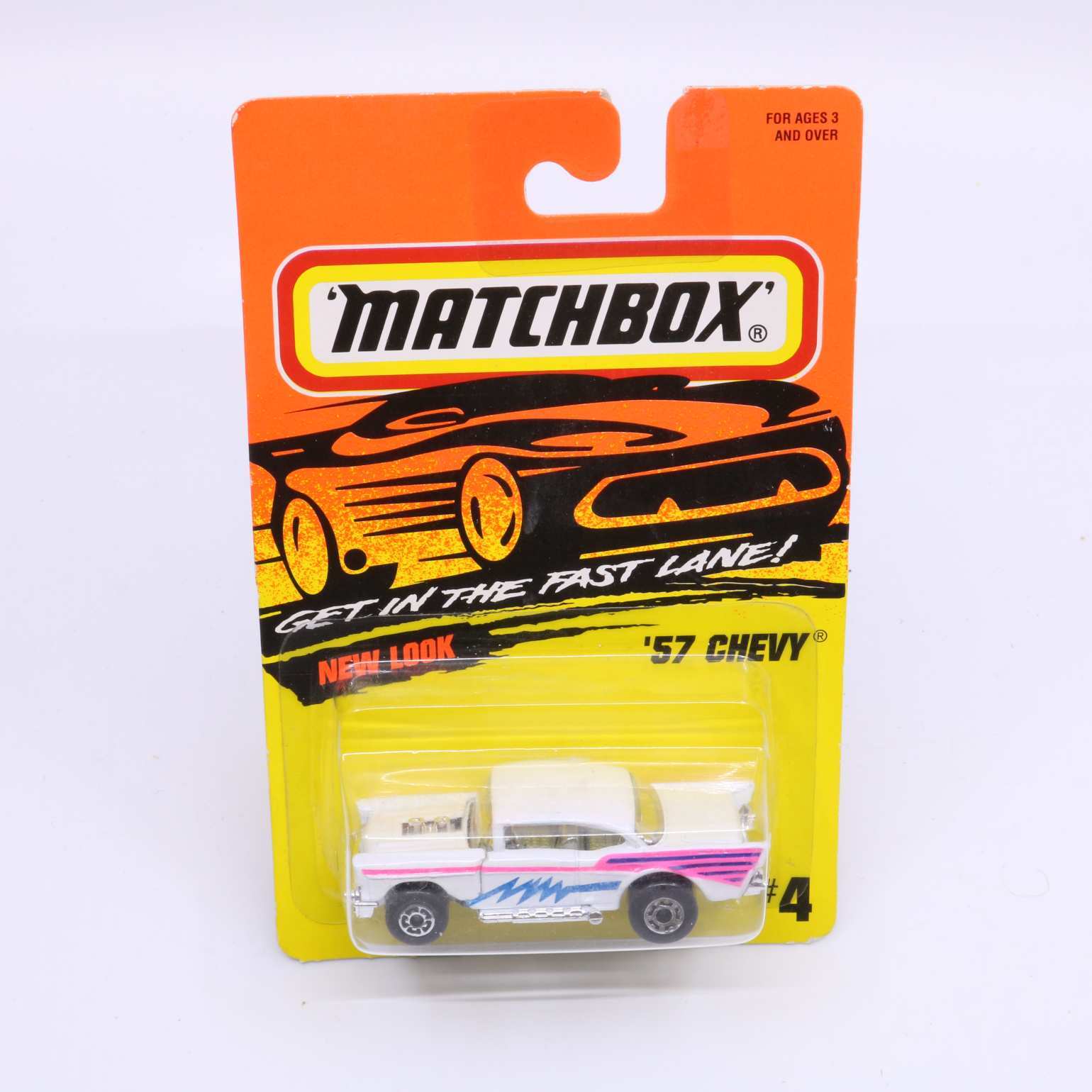 Matchbox - #4 '57 Chevy - FEHÉR!!
