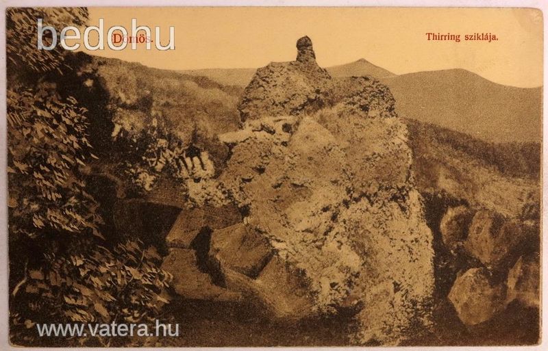 Dömös, Thirring sziklája.