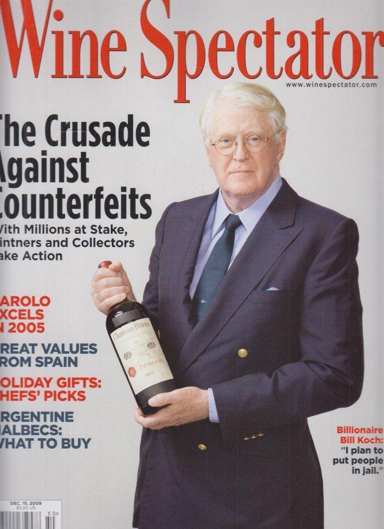 Wine Spectator 2009. December 15.