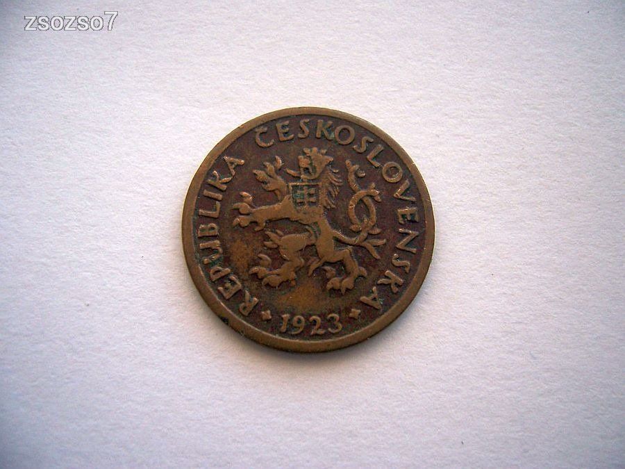 Csehszlovákia 10 Haleru 1923