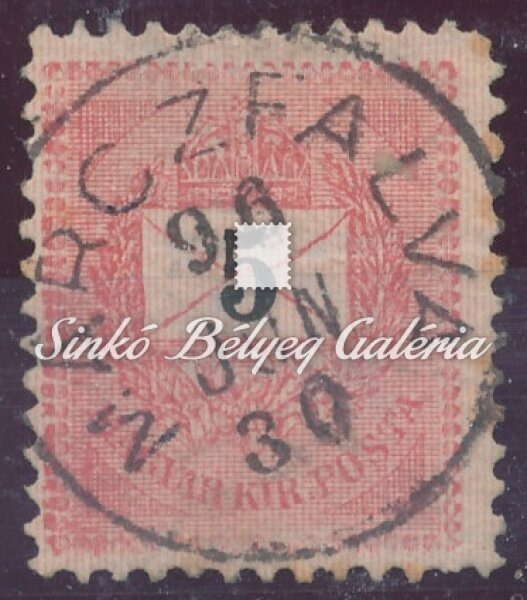 1889 feketeszamu krajcaros 5kr marczfalva