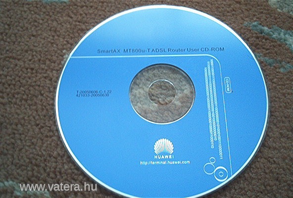 Szoftver program SmartAX MT ADSL Router User CD-ROM