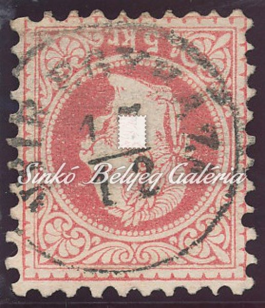1867. Könyvnyomat 5kr, NYÍREGYHÁZA