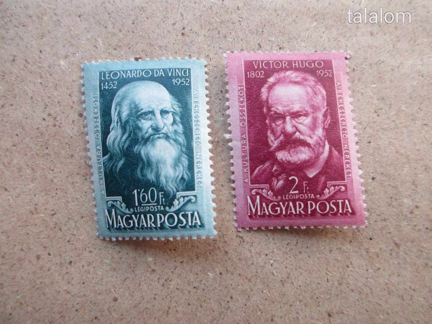 1952. Leonardo Da Vinci és Victor Hugo