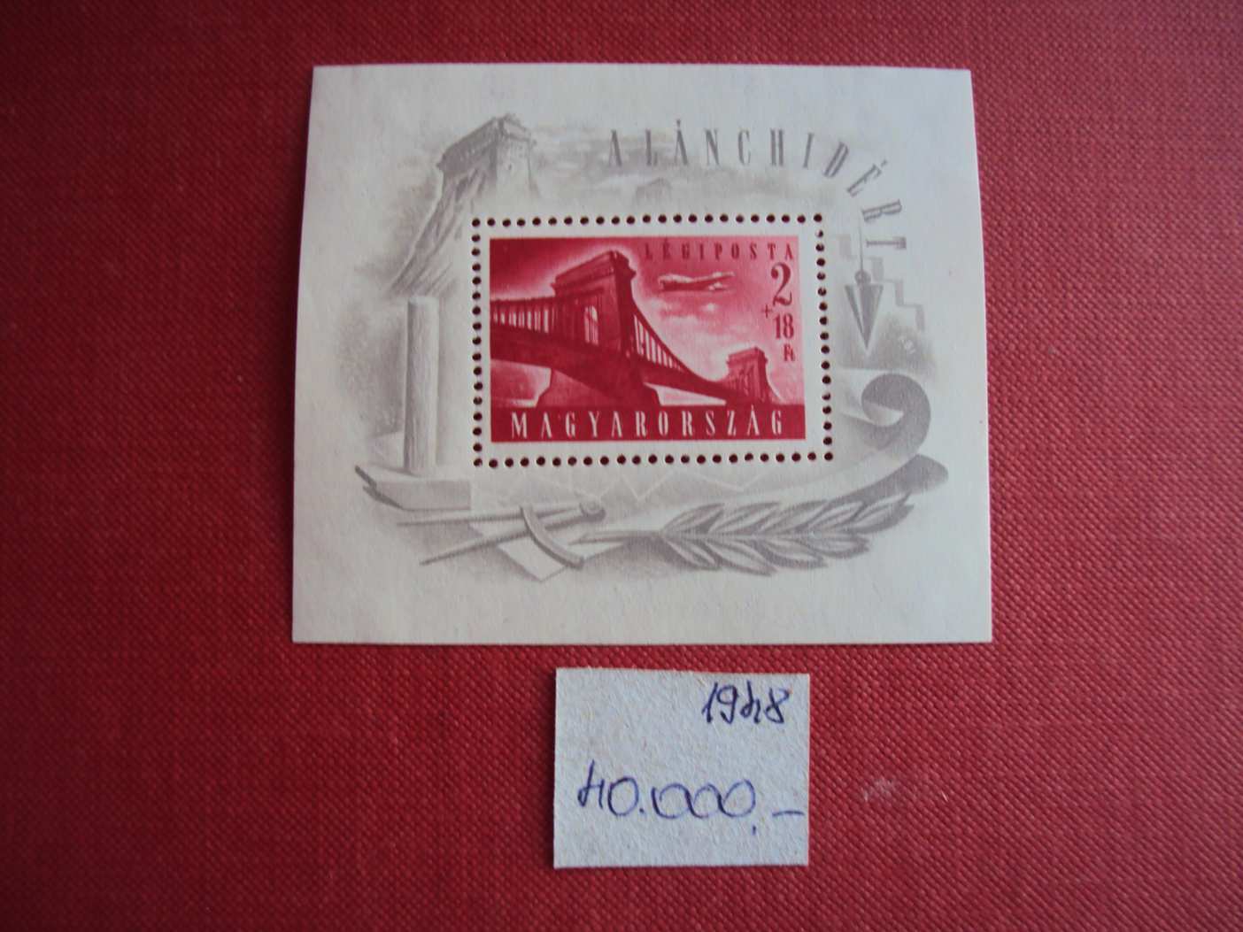 1948 Lánchid I postatiszta Harmadárban eladó BAL-18