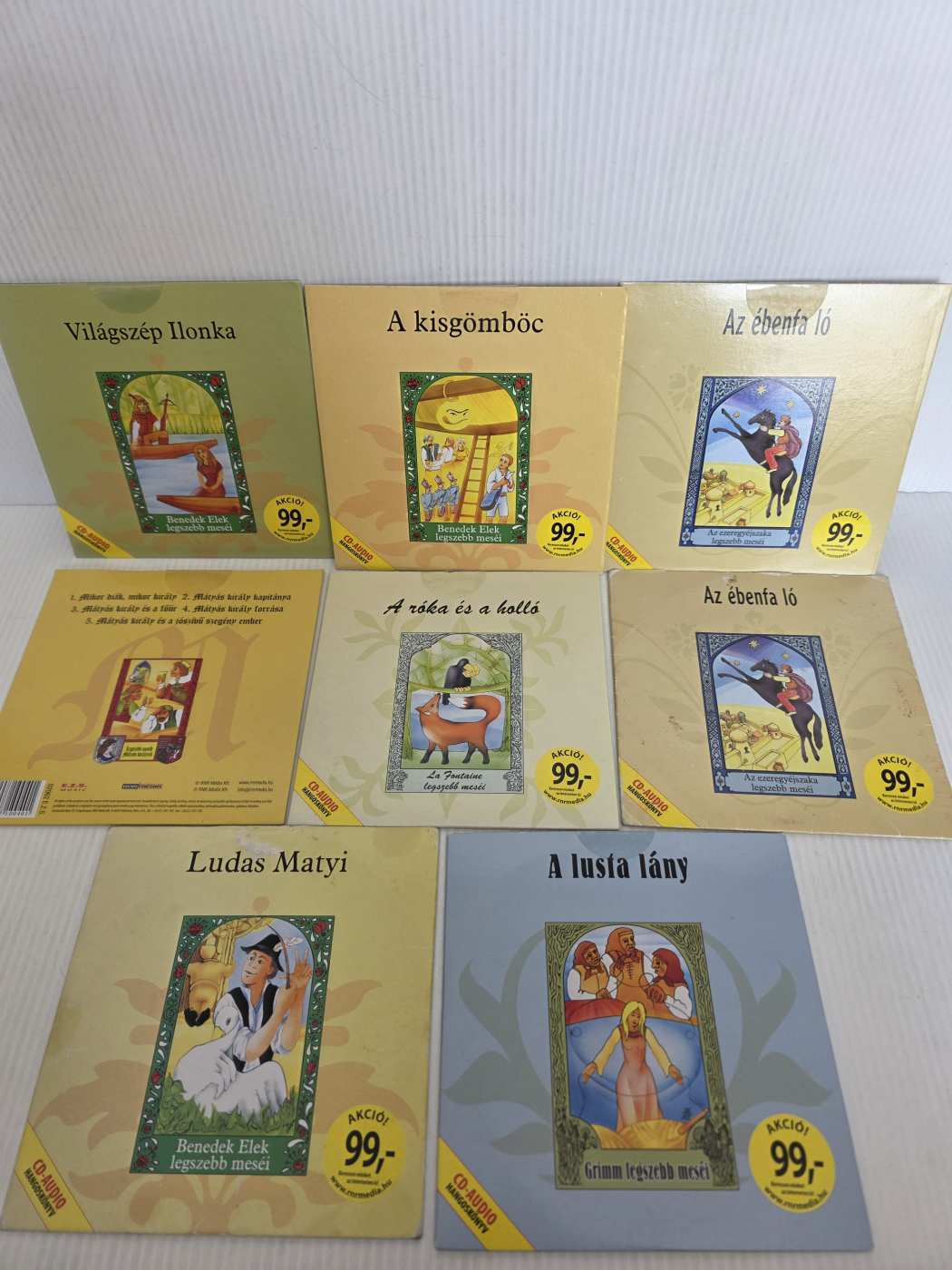 Mese hangosköny cd-k 8db együtt -   cd