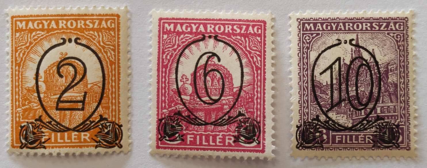 Kisegítő Bélyegek 1928-as Kiadású Bélyegeken (IX-Vj) A  (**)