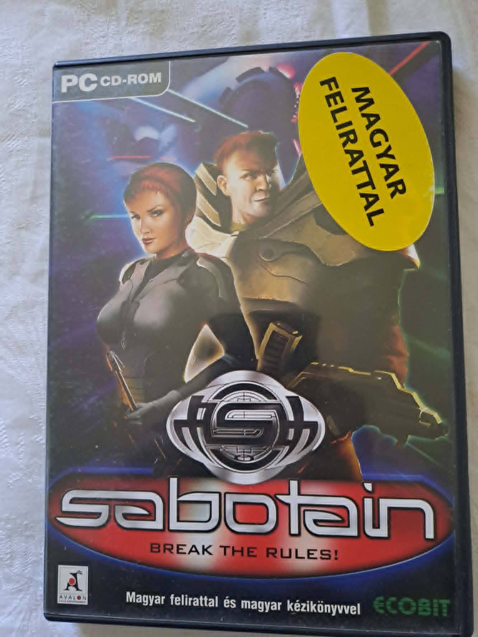 Sabotain - Break the Rules PC CD