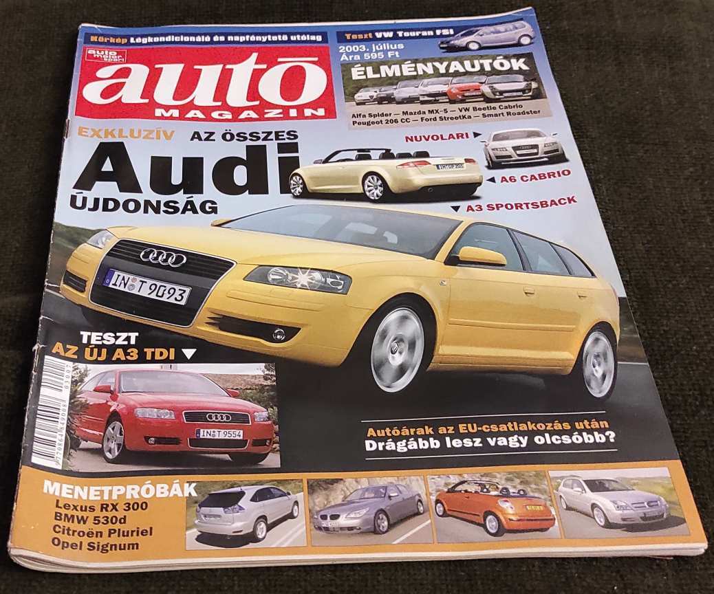 Autó magazin, 2003 július (L)