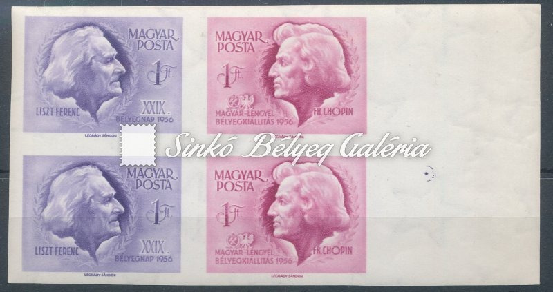 1956. Bélyegnap (29.) pár