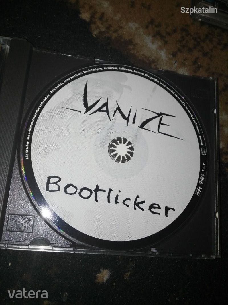 Cd - Vanize- Bootlicker