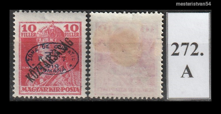 1919.Debrecen -Román megszállás (II.) November 21. A-272