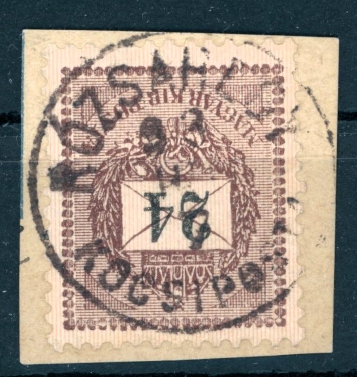 1889 krajcaros Rozsahegy / Kocsiposta belyegzes Lipto / Slovakia Gudlin 60 pont (e73)