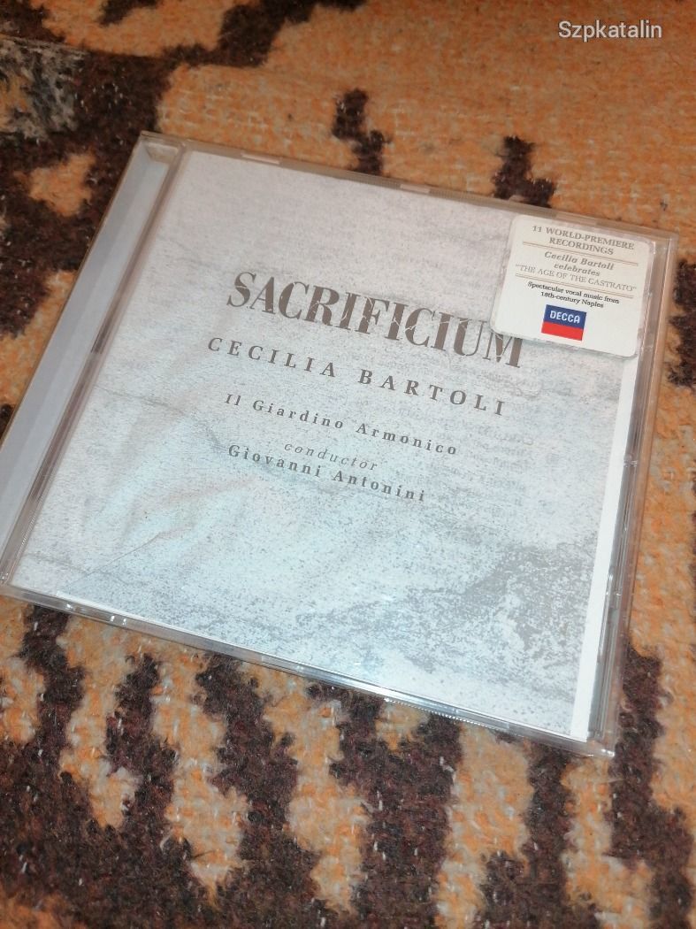 CD - Cecilia Bartoli - Sacrificium