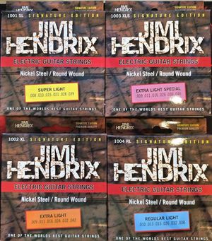 Jimi Hendrix gitárhúrok