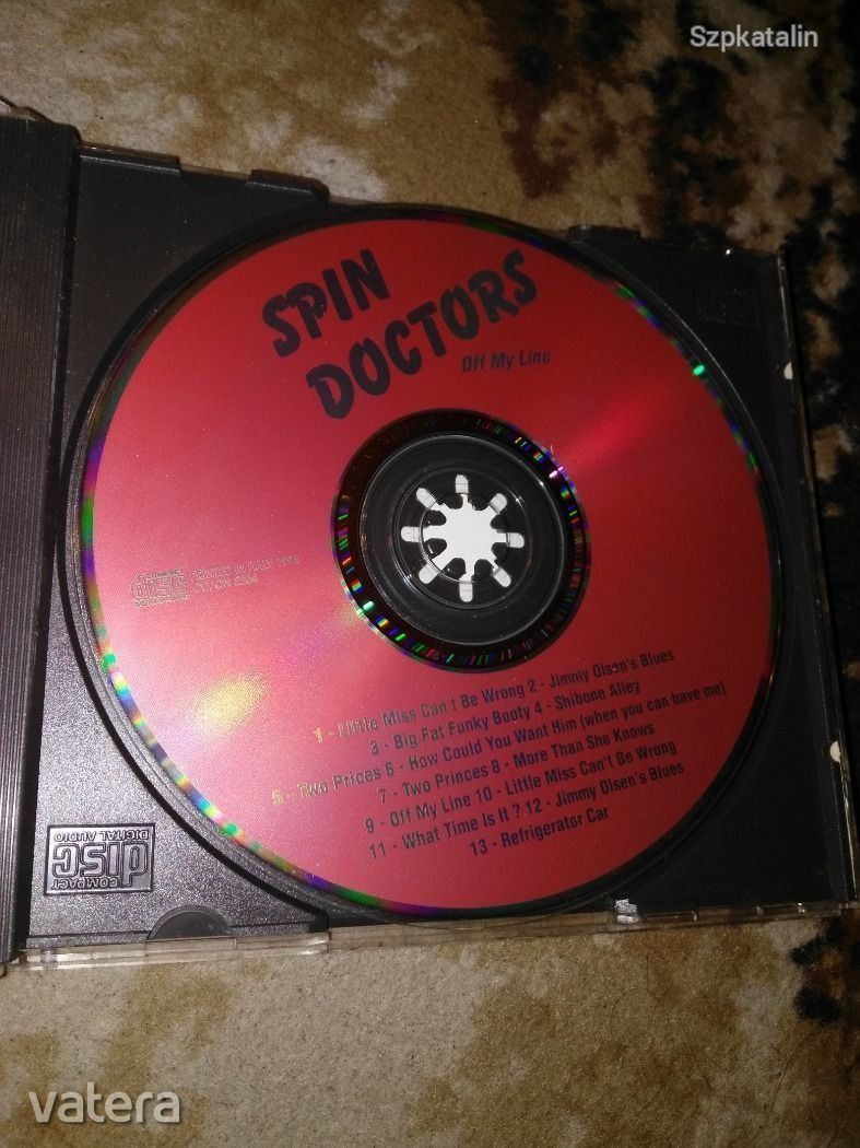 Cd - Spin Doctors - Off my line