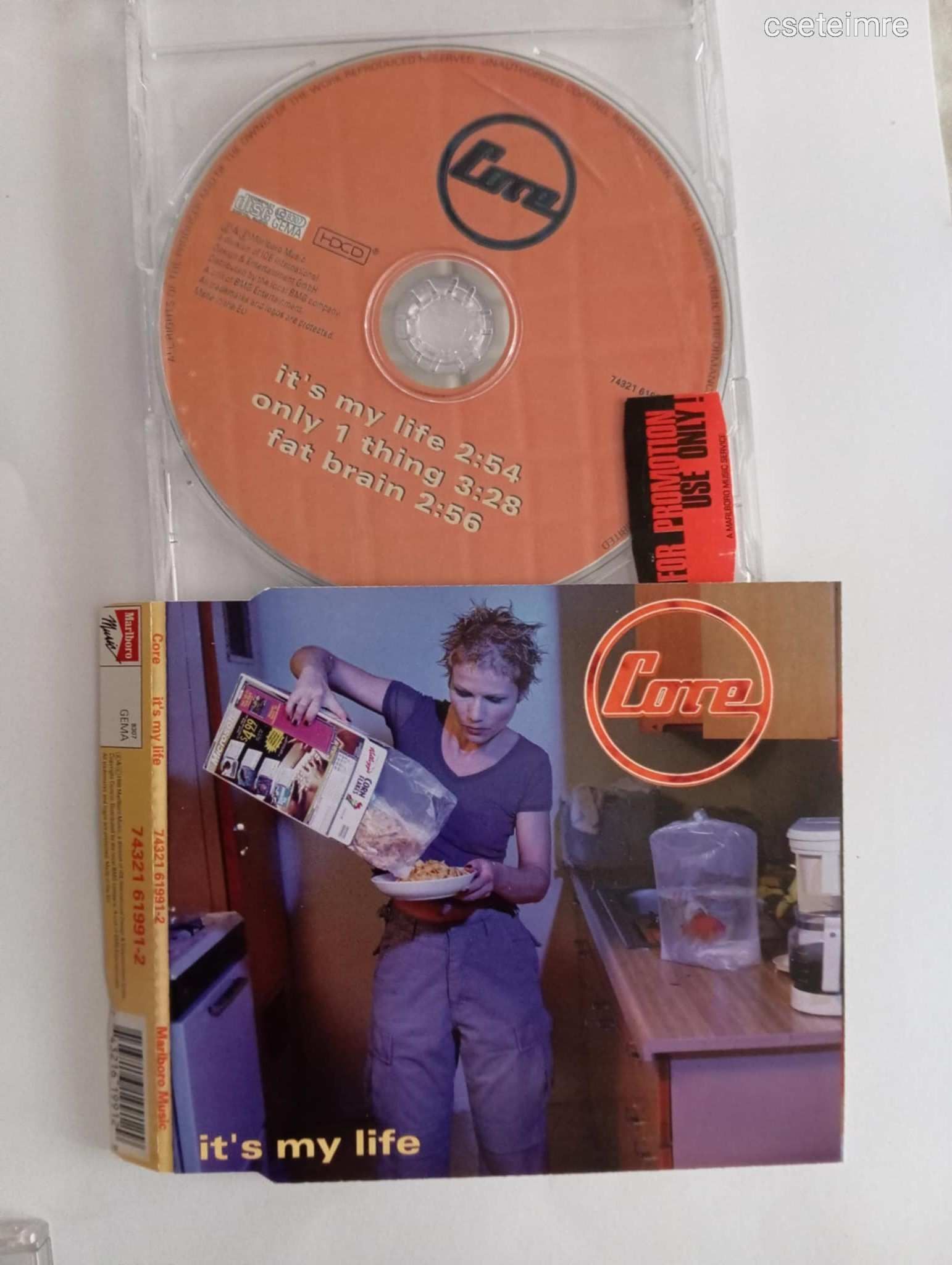 Core - It's My Life (CD, Maxi)