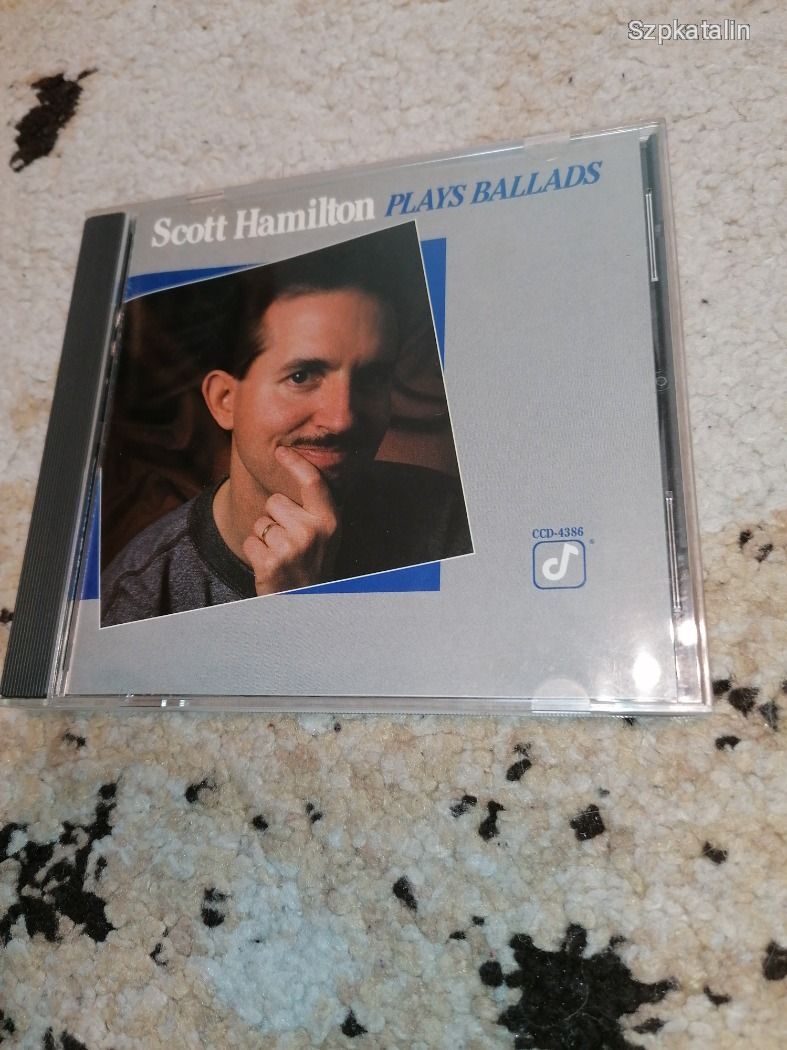 CD - Scott Hamilton plays ballads