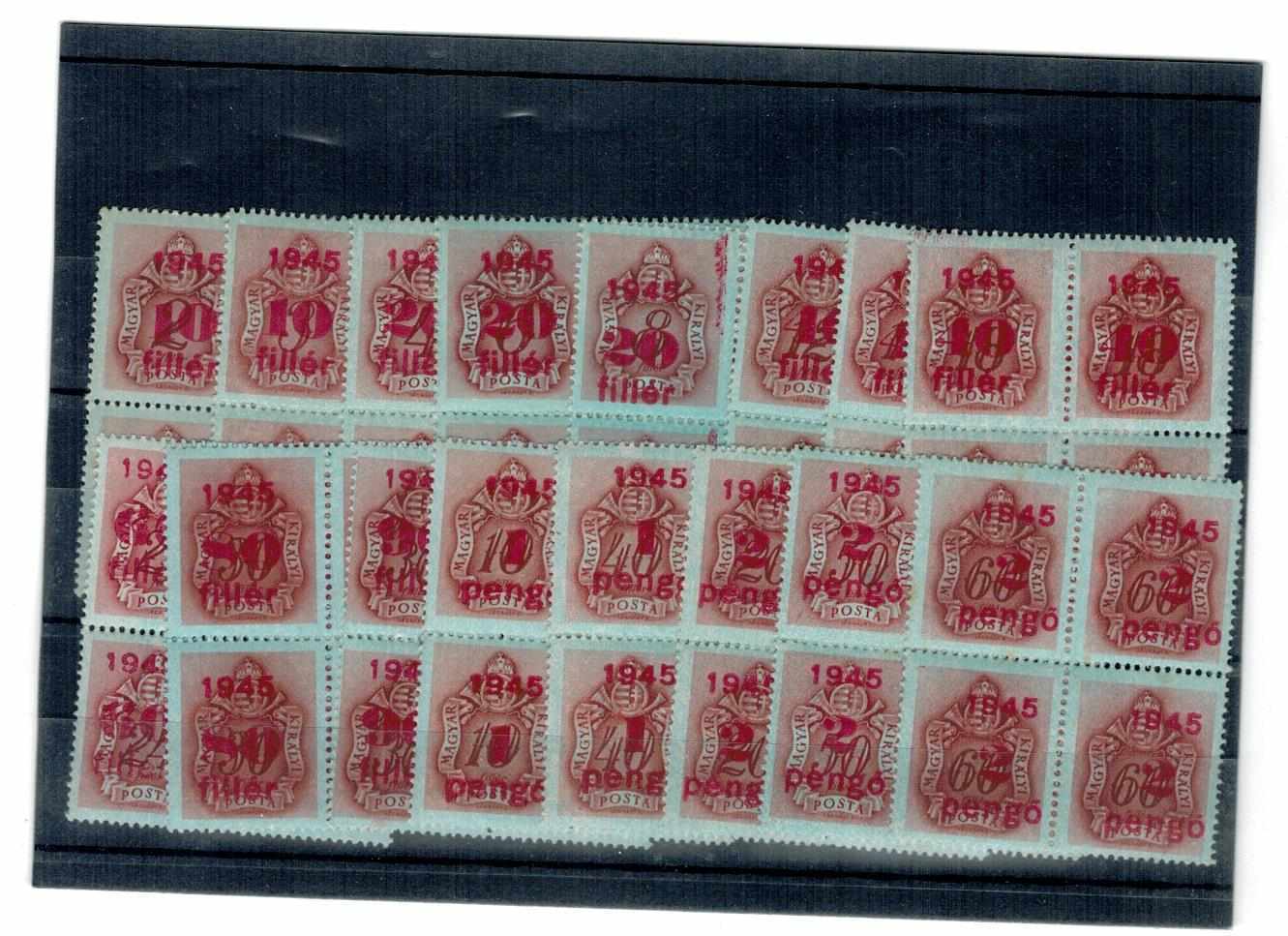 1945 KISEGITŐ PORTO NÉGYES TÖMBÖKBE