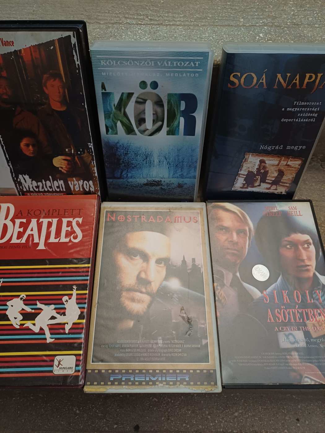 VHS filmek