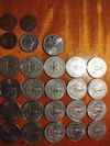 USA 1/4 dollárosok, centek