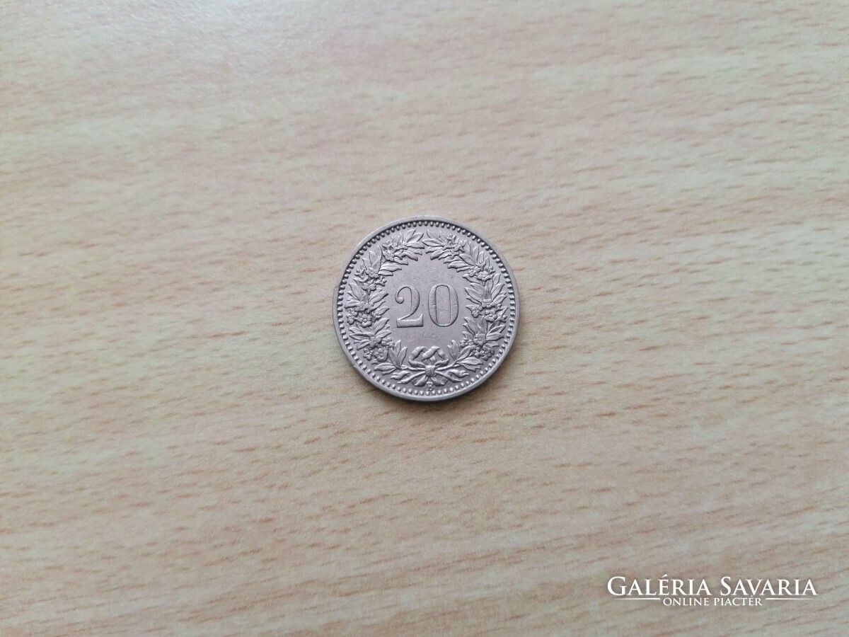Svájc 20 Rappen 1932