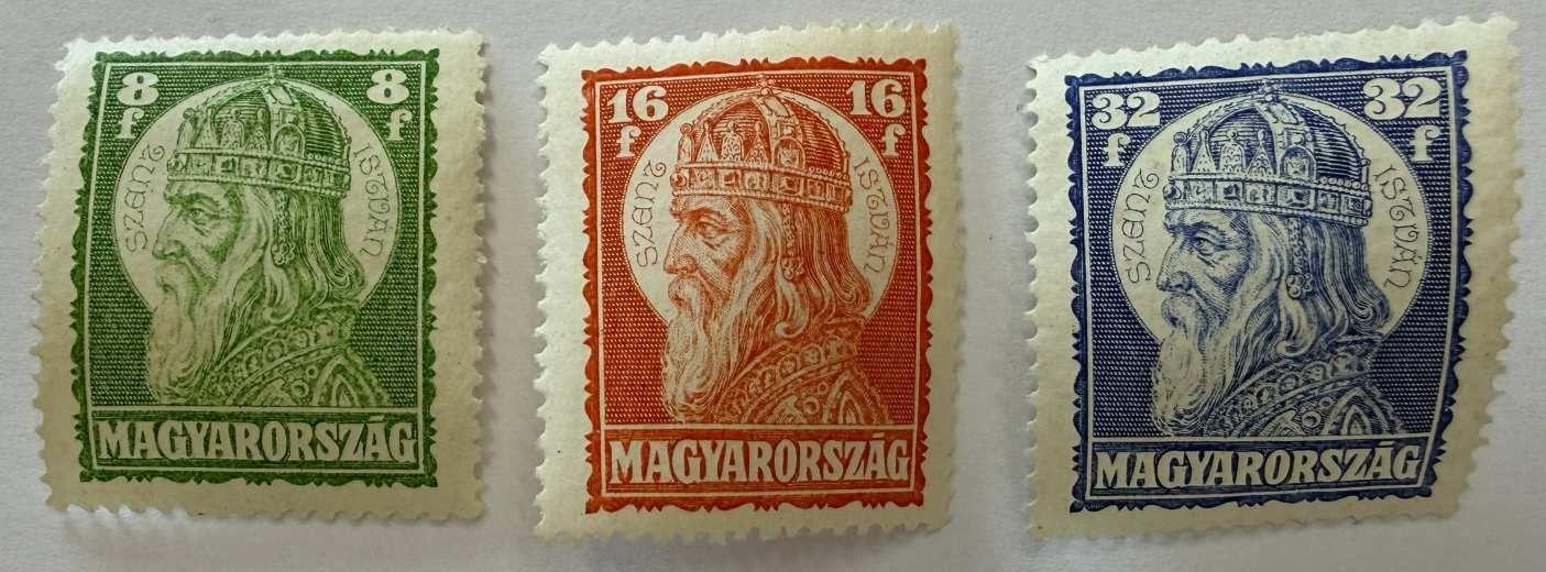 1928 Szent István (I.) Teljes Bélyegsor (**)