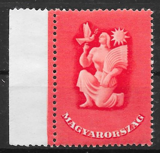 1947. Béke 60 f értékjelzés nélküli példány RRR ( 400 000 )