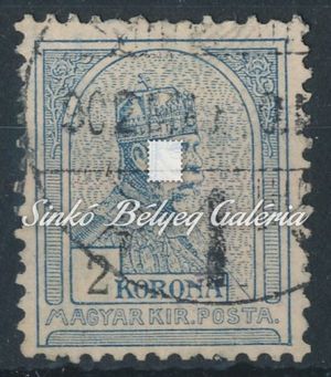 1900. Turul 2K bélyeg