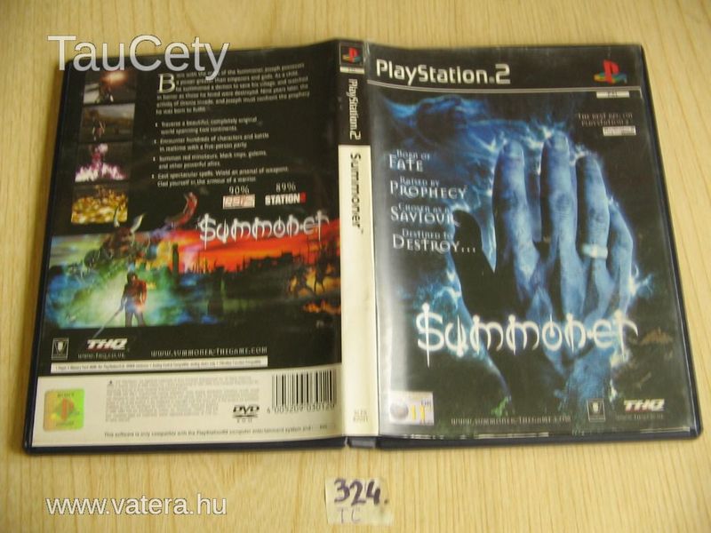 PS2 playstation 2  JÁTÉKPROGRAM: SUMMONER