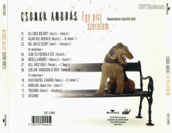 CSONKA ANDRÁS - EGY PICI SZERELEM CD