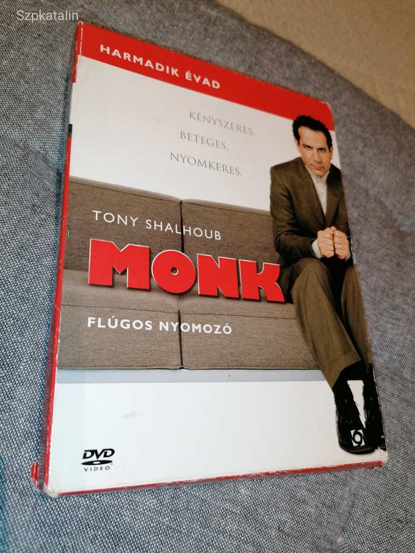 DVD - Monk - A flúgos nyomozó - 3. évad