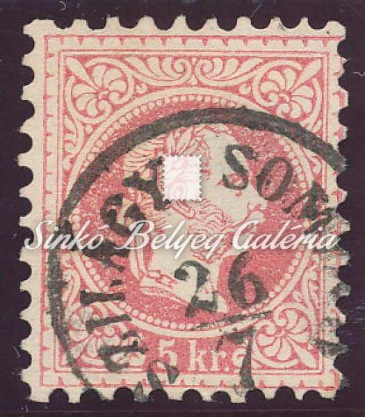 1867. Könyvnyomat 5kr, SZILÁGY SOMLYÓ