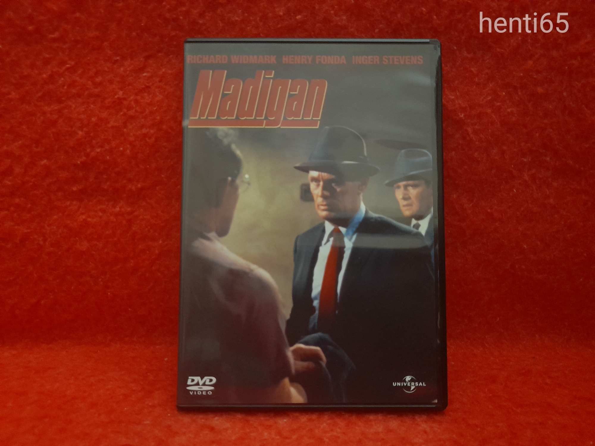 MADIGAN           -    karcmentes ,  DVD  !!!